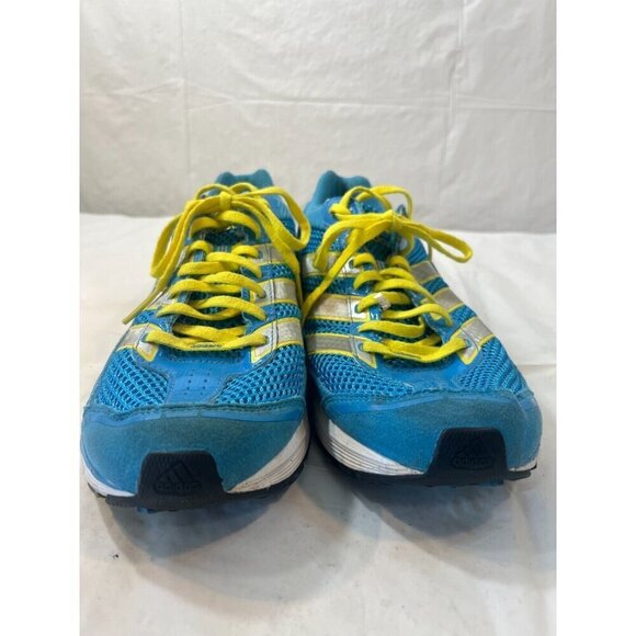 ADIDAS ADIZERO BLUE/YELLOW RUNNING WOMEN 9.5 SHOES SNEAKERS - Picture 12 of 14